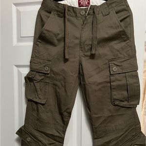 Matchstick khaki/olive cargo pants